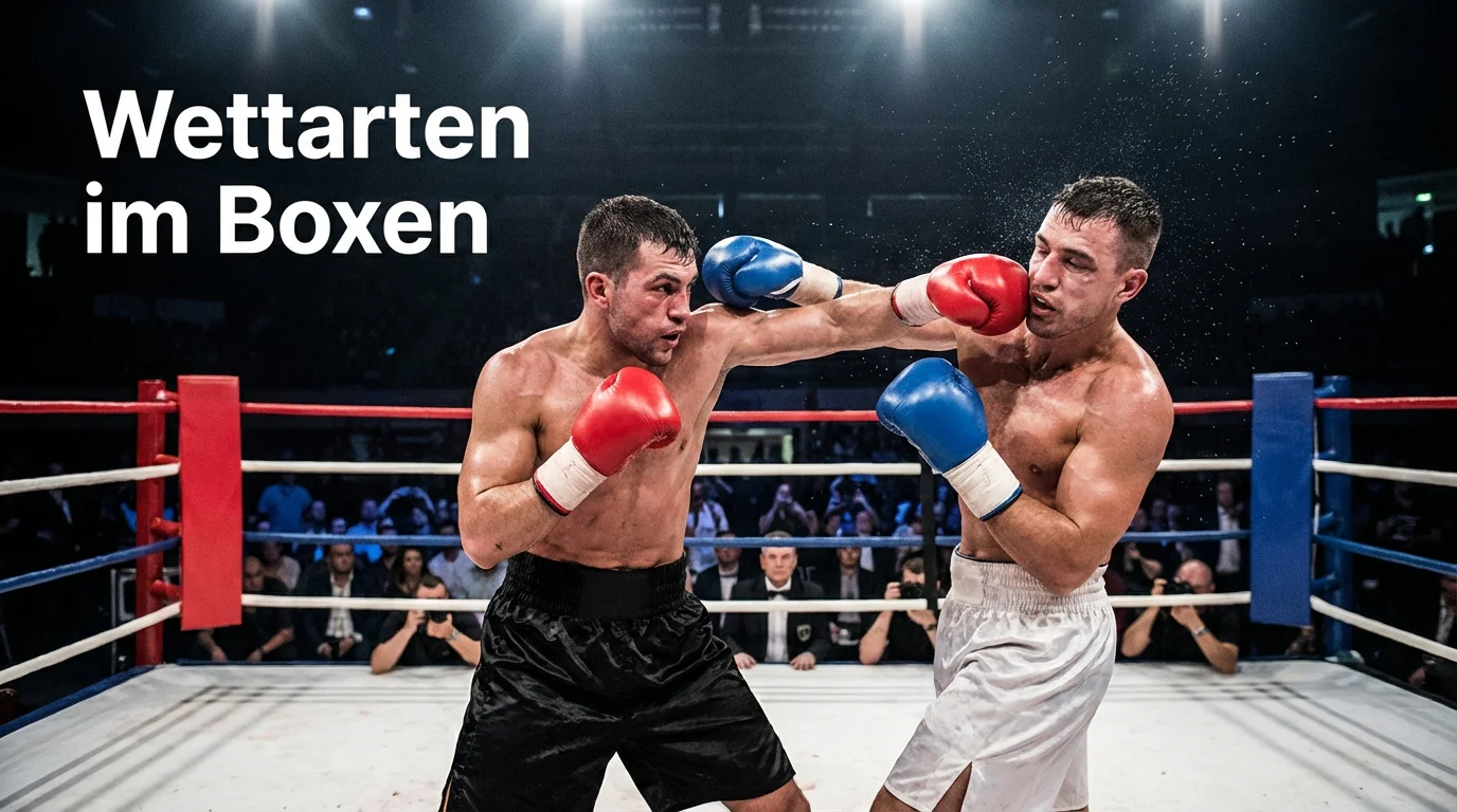 Boxen Wettarten – Boxer im Ring mit Fokus auf K.o. und Rundenwetten